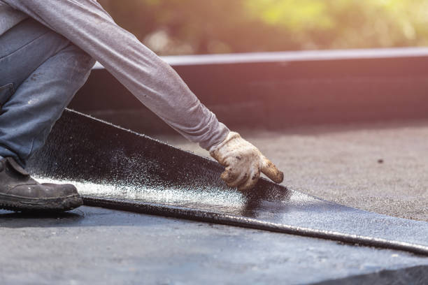 Professional Waterproofing technician working in Crestwood, KY